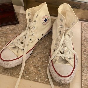 White high top converse